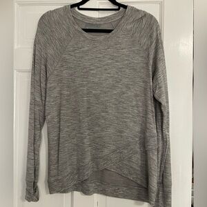 Athleta Gray Long-Sleeve